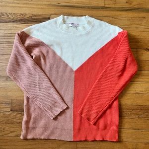Boutique Color Block Sweater